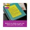 Post-it Notes Super Sticky 4 in. x 6 in. Note Ruled Pads - Energy Boost Collection Colors (24/Pack)